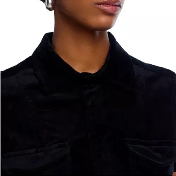 Good American NWT Medium Fit for Success Velvet Bootcut Jumpsuit New - Picture 6 of 10